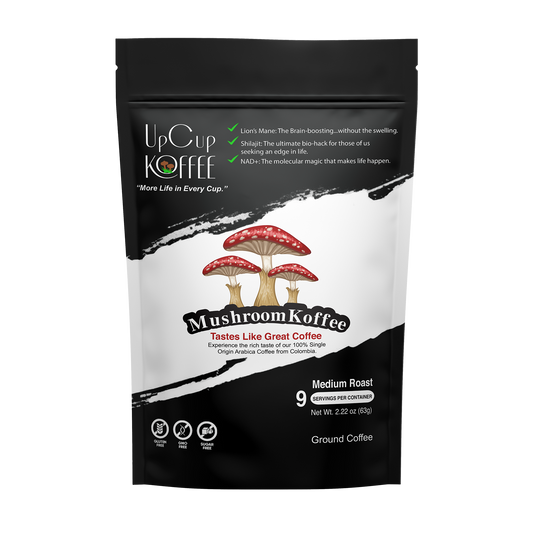 UpCup Koffee 9 Servings Mushroom Coffee