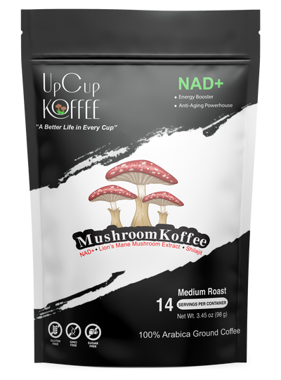UpCup Koffee 14 Servings Functional Mushroom Coffee